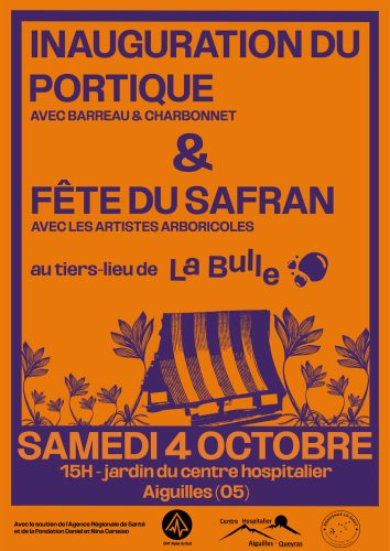 Affiche inauguration portique 4 octobre