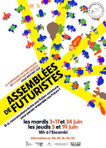 affiche assemblées futuristes
