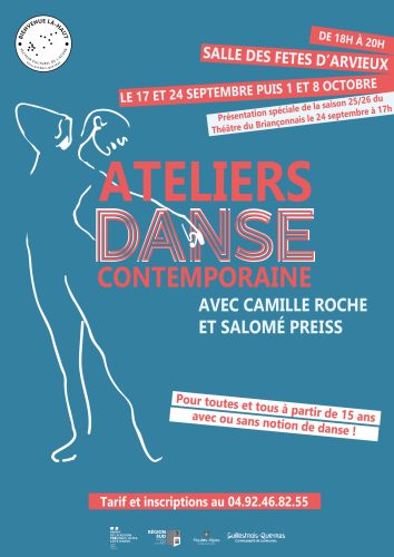 affiche ateliers danse sept-oct 2025