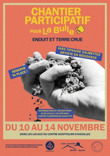 affiche chantier participatif Tiphaine Calmettes